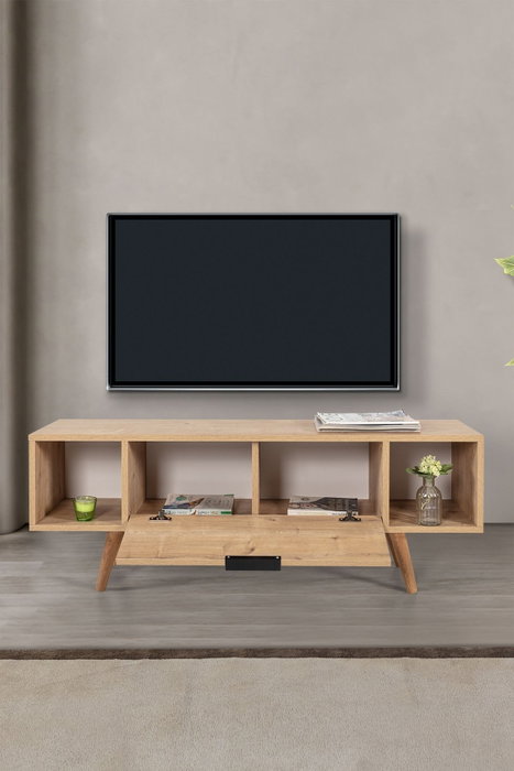 Hanah Home Mesir 3327 Soporte para TV Roble Zafiro